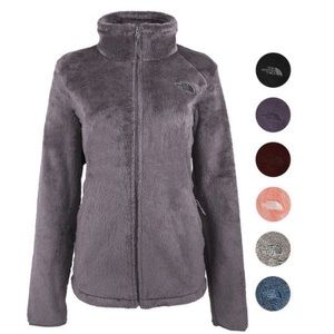 The north face fuzzy jacket